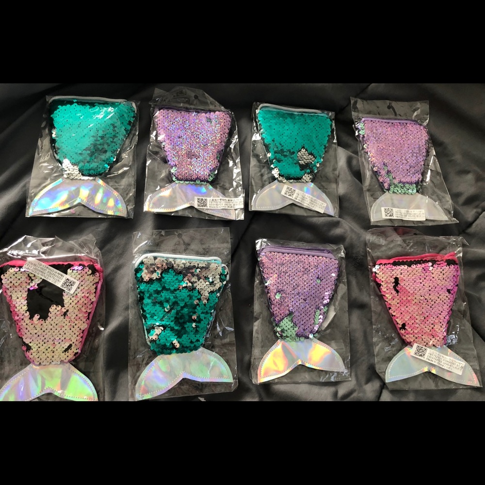 SEQUIN MERMAID PURSES 👛